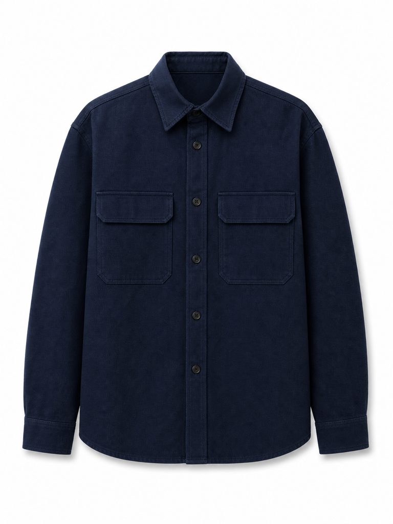 Navy overshirt