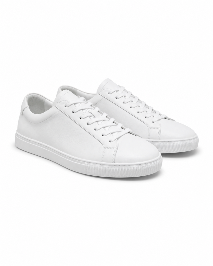 White sneakers